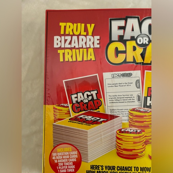 Fact or Crap Board Game (NIB) - Picture 6 of 6